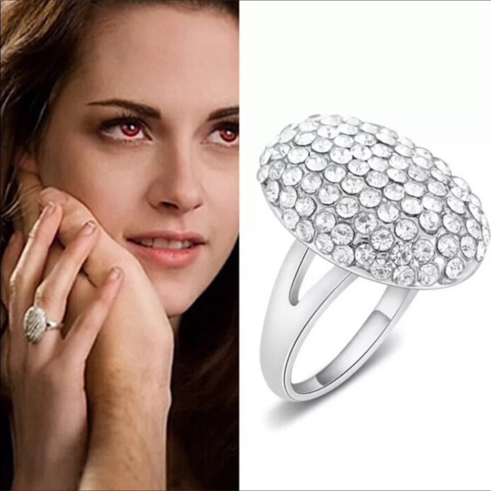 Twilight Bella Wedding Ring duplicate silverplated